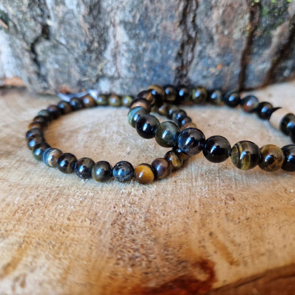 Bracelet Œil de Faucon AB 6mm