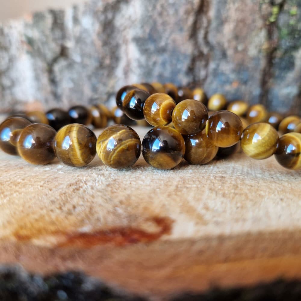 Bracelet Œil de Tigre 8mm
