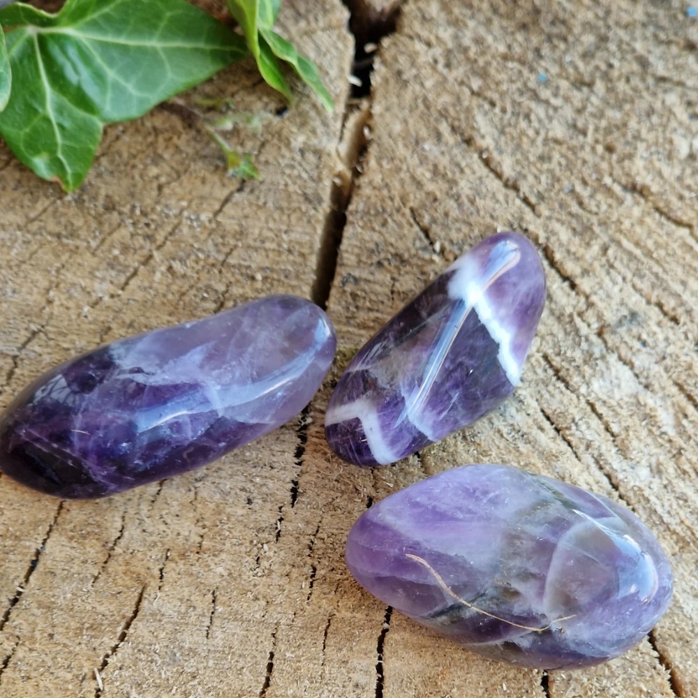 Pierre roulée amethyste