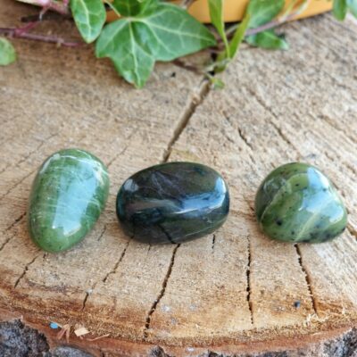 Pierre roulée jade nephrite