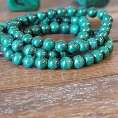 Bracelet Malachite AA 8mm