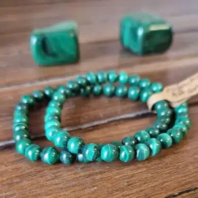 Bracelet Malachite AA 6mm