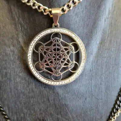 Collier Cube de Métatron