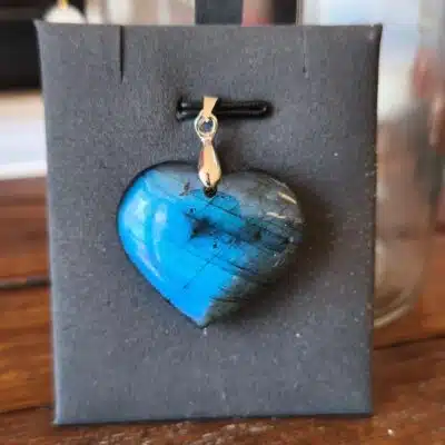 Pendentif Labradorite Cœur