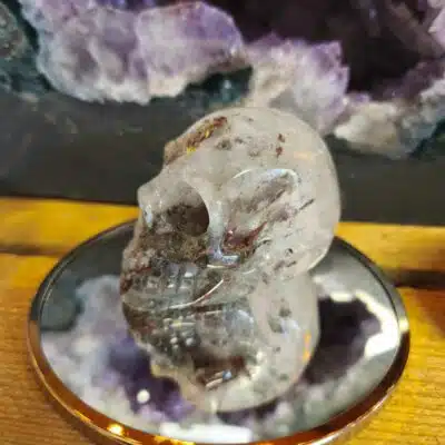 Crâne Lodolite ou Quartz Chaman