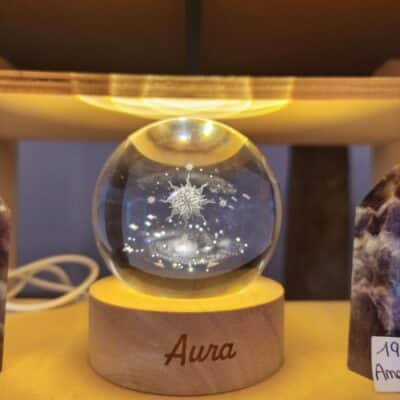 Sphère lumineuse Aura positive