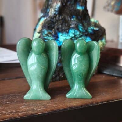 Ange protecteur Aventurine verte