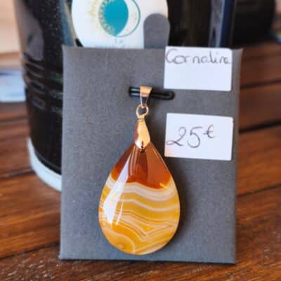 Pendentif Cornaline