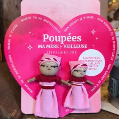 Duo poupées à soucis Ma mère-veilleuse