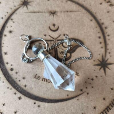 Pendule Cristal de Roche