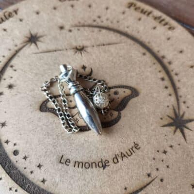 Pendule mini Thot en métal