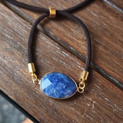 Bracelet réglable Sodalite