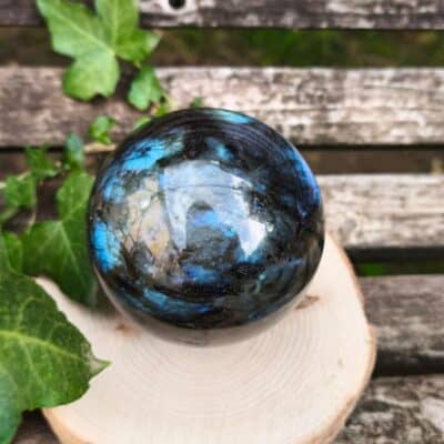 Sphère labradorite AAA 656grammes