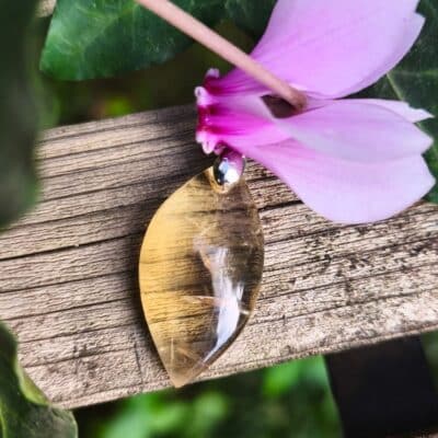 Pendentif Citrine Naturelle AA