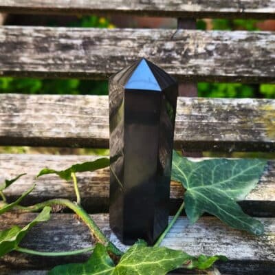 Pointe polie Shungite AA