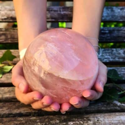 Sphère Quartz Rose AA