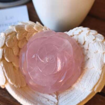 Rose en Quartz Rose qualité AA