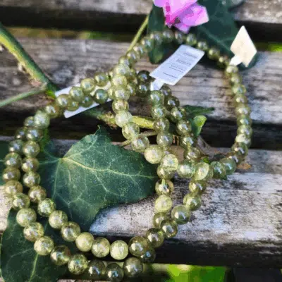 Bracelet Apatite Verte A+