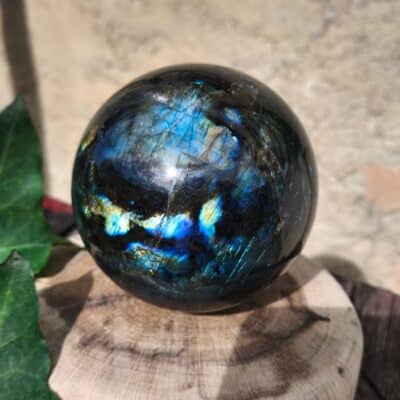 Sphère labradorite AAA
