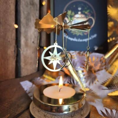 Carrousel à bougie Aura Positive