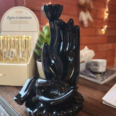 Porte-encens backflow Main Lotus