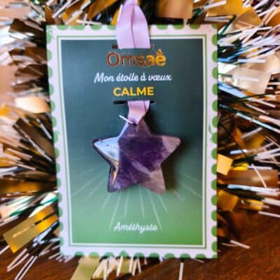 Étoile à Vœux Améthyste Calme