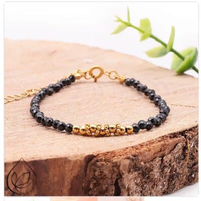 Bracelet Aléa doré Spinelle