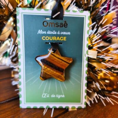 Étoile à Vœux Œil de Tigre Courage