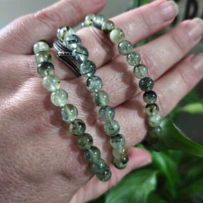 Bracelet Prehnite 6mm