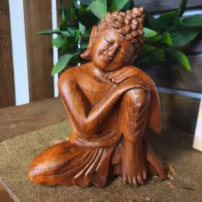 Bouddha Bois 20 cm