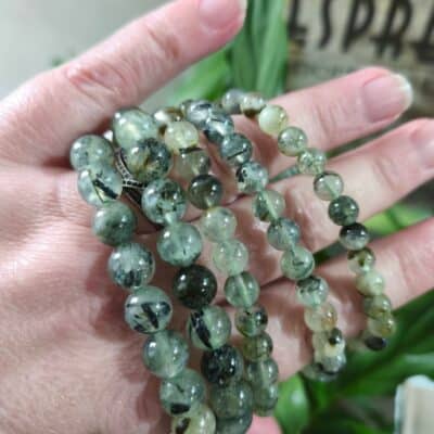 Bracelet Prehnite 8mm