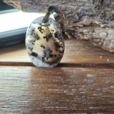 Pendentif Agate dendrite