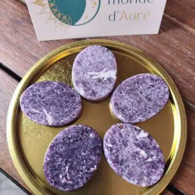 Galet Lepidolite AA