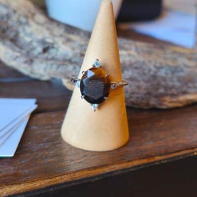 Bague Oeil de tigre Argent 925