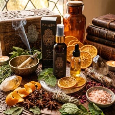 Parfum d'ambiance purifiant Good fortune Patchouli Orange