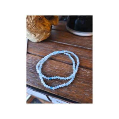 Bracelet fin Aigue Marine