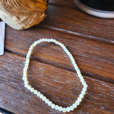Bracelet fin Nacre