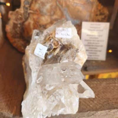 Bloc de Cristal de roche AA brut