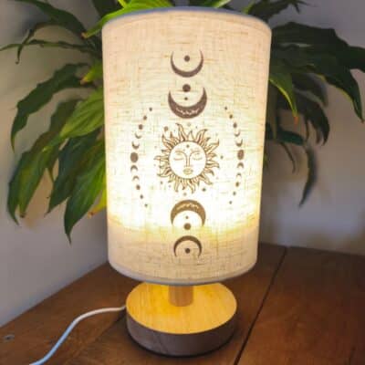 Lampe de chevet ou d'ambiance Soleil Lune