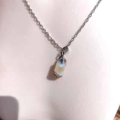 Collier Opale Welo d'Ethiopie N°4