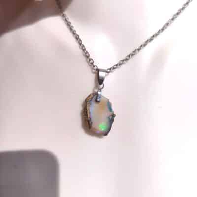 Collier Opale Welo d'Ethiopie N°3