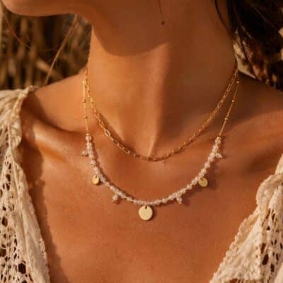 Collier Iris Cristal de Roche