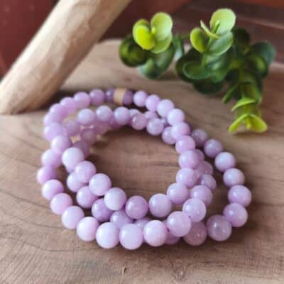 Bracelet Kunzite 8mm