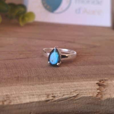 Bague Labradorite AAA Argent 925