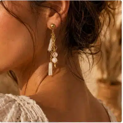 Boucles d'oreilles Oasis Céleste